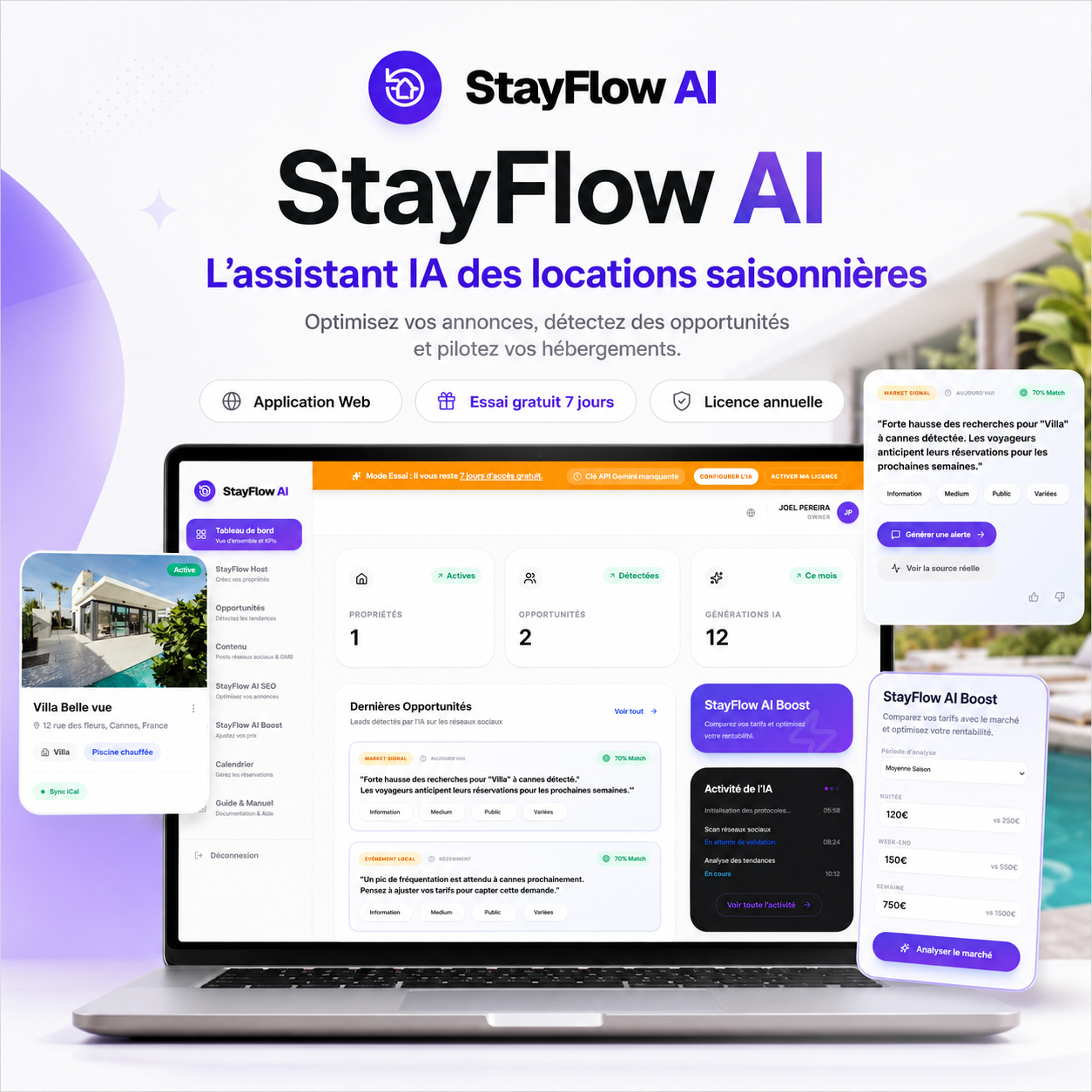 StayFlow AI – Licence Annuelle